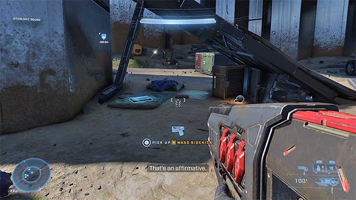 Nagranie jest w południowo-zachodniej części mapy świata, w miejscu, w którym pomaga się też oddziałowi Starlight - Halo Infinite: Kategoria Ewakuacja (Evacuation) - wszystkie nagarania - Halo Infinite - poradnik do gry