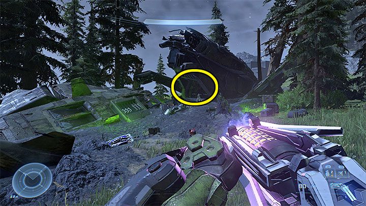 Dziennik audio znajduje się na terenie lokacji, w której pomaga się oddziałowi Thunder - Halo Infinite: Kategoria Upadek (Ringfall) - wszystkie nagarania - Halo Infinite - poradnik do gry