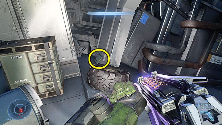 Dziennik audio jest w niewielkiej odległości od centralnego znacznika misji w obszarze Cmentarzyska, przy czym okolicę tę możecie eksplorować także w dalszej części kampanii - Halo Infinite: Kategoria Odwet (Retaliation) - wszystkie nagarania - Halo Infinite - poradnik do gry