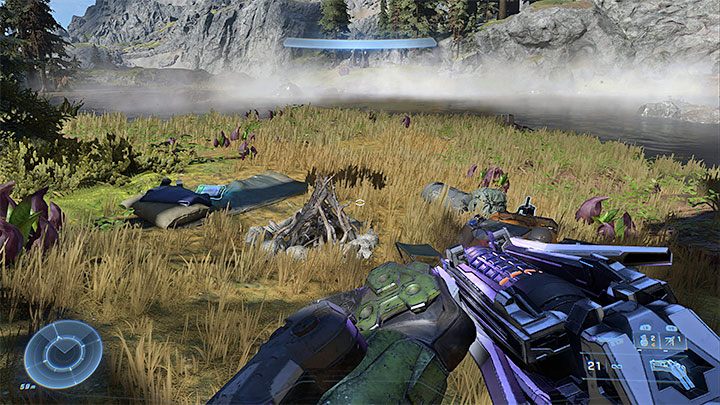 Nagranie audio odnajduje się na wschód od bazy WBO Kilo - Halo Infinite: Kategoria Odwet (Retaliation) - wszystkie nagarania - Halo Infinite - poradnik do gry