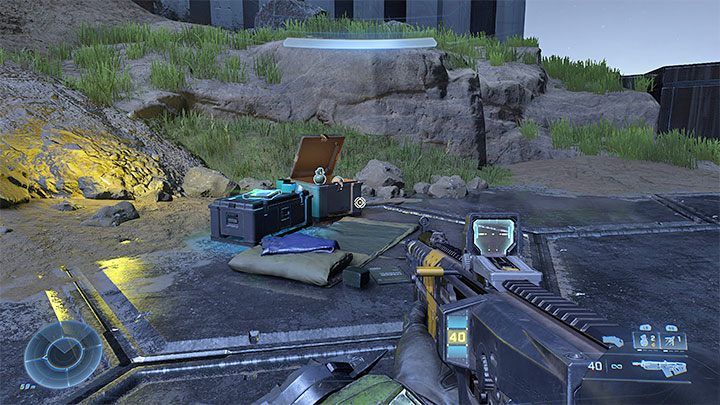 Sekret jest na południowym krańcu mapy i podróż możecie rozpocząć np - Halo Infinite: Kategoria Rozproszeni (Scattered) - wszystkie nagarania - Halo Infinite - poradnik do gry