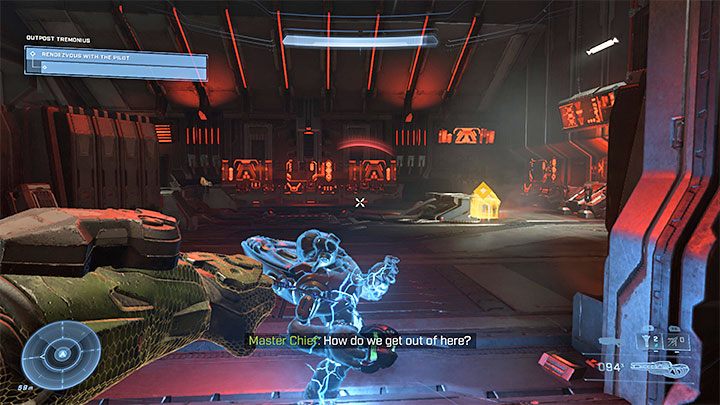 Tuż po rozpoczęciu misji znajdziecie pierwszą skrzynię ze Spartańskim rdzeniem - Halo Infinite: Posterunek Tremoniusa - solucja, opis przejścia - Halo Infinite - poradnik do gry