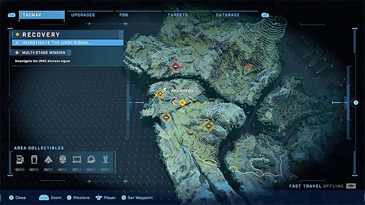 Zadanie to rozpoczyna się od razu po ukończeniu poprzedniej misji Posterunek Tremoniusa, a konkretnie po zabezpieczeniu lądowiska i użyciu konsoli - Halo Infinite: Przywrócenie - solucja, opis przejścia - Halo Infinite - poradnik do gry