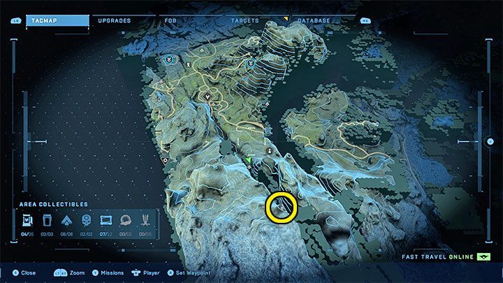 Opisywana czaszka wyróżnia się tym, że możecie ją znaleźć podczas eksploracji świata gry - Halo Infinite: Na ślepo, 8. czaszka (otwarty świat) - gdzie znaleźć? - Halo Infinite - poradnik do gry