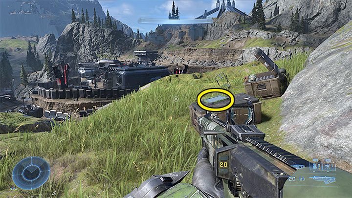 Dziennik audio znajduje się na wzgórzu na południowy-wschód od kuźni - Halo Infinite: Kuźnia Teash (Kontakty) - lista, rdzenie, nagrania - Halo Infinite - poradnik do gry