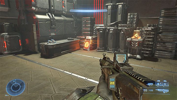 Dziennik audio jest w jednym z budynków w zachodniej części wrogiego posterunku - Halo Infinite: Róg abolicji (Kontrakty) - lista, rdzenie, nagrania - Halo Infinite - poradnik do gry