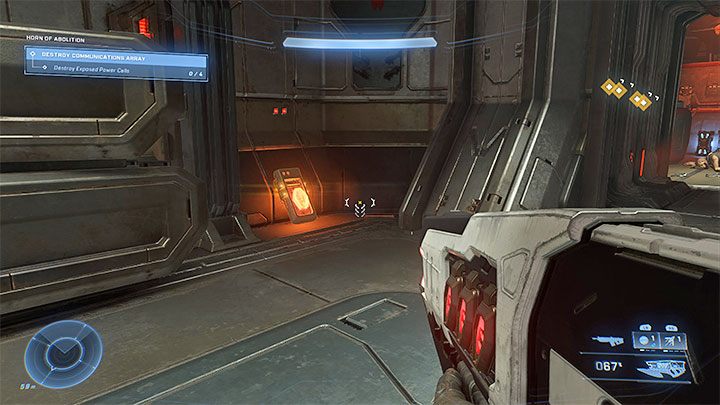 Nagranie audio jest oparte o ścianę w jednym z budynków w centralnej części Rogu abolicji - Halo Infinite: Róg abolicji (Kontrakty) - lista, rdzenie, nagrania - Halo Infinite - poradnik do gry