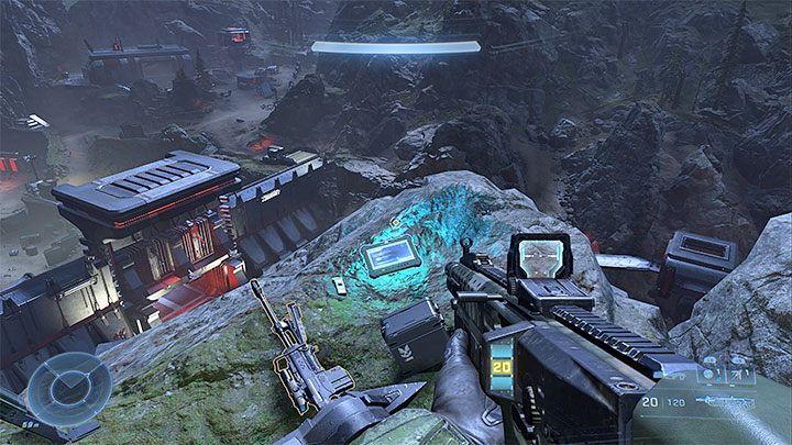 Dziennik audio jest na wzgórzu na wschód od Bramy rozdarcia - Halo Infinite: Brama rozdarcia (Rekonstrukcja) - lista, rdzenie, nagrania - Halo Infinite - poradnik do gry