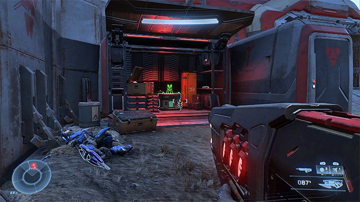 Rdzeń możecie znaleźć w północno-zachodniej części wrogiej bazy, wewnątrz jednego z otwartych kontenerów - Halo Infinite: Grań aneksu (Rekonstrukcja) - lista, rdzenie, nagrania - Halo Infinite - poradnik do gry