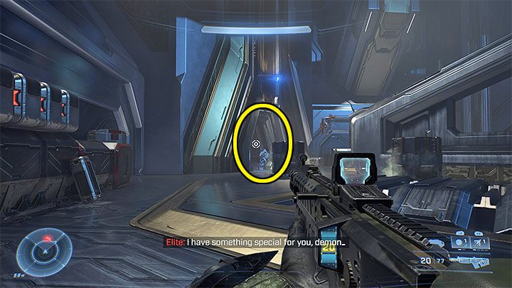 W dalszej fazie przeprawy wyróbcie sobie nawyk wybierania lewych przejść we wszystkich nowo odwiedzanych pomieszczeniach - Halo Infinite: Urodziny trepa, 4. czaszka (Repozytorium) - gdzie znaleźć? - Halo Infinite - poradnik do gry