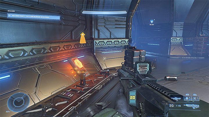 Dziennik audio znajduje się wewnątrz południowo-zachodniego znacznika, czyli tego zlokalizowanego na południe od bazy WBO Hotel - Halo Infinite: Sekwencja (Rekonstrukcja) - lista, nagrania - Halo Infinite - poradnik do gry