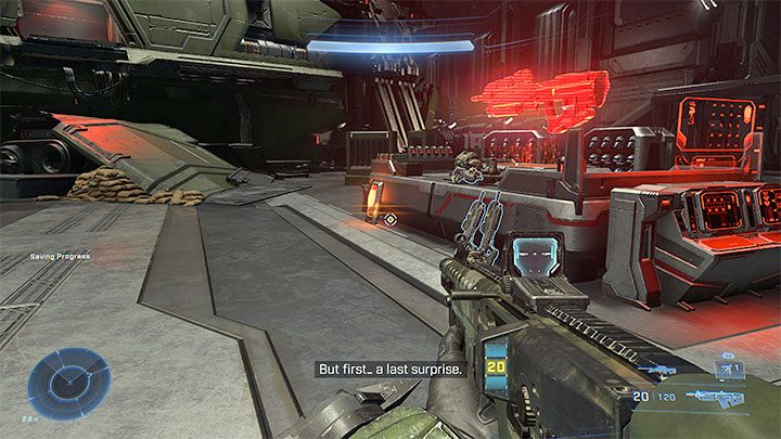 Nie idźcie od razu w stronę znacznika celu podróży, tzn - Halo Infinite: Gmach Rozrachunku (Rozrachunek) - lista, nagrania - Halo Infinite - poradnik do gry