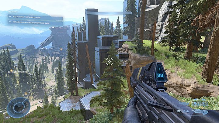 Właściwa swobodna eksploracja pierścienia rozpocznie się po rozpoczęciu głównej misji Przywrócenie - Halo Infinite: Otwarty świat - jak odblokować? - Halo Infinite - poradnik do gry