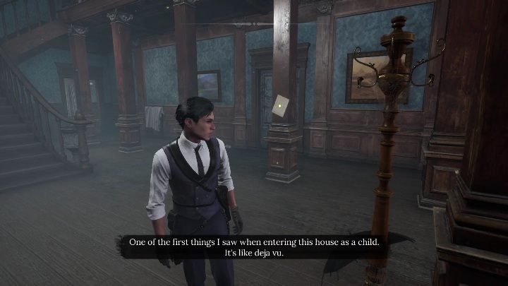 Po wejściu do mieszkania zobaczycie wiele elementów, które możecie zbadać, np - Sherlock Holmes Chapter One: Matczyna miłość, dom rodzinny - solucja - Sherlock Holmes Chapter One - poradnik do gry