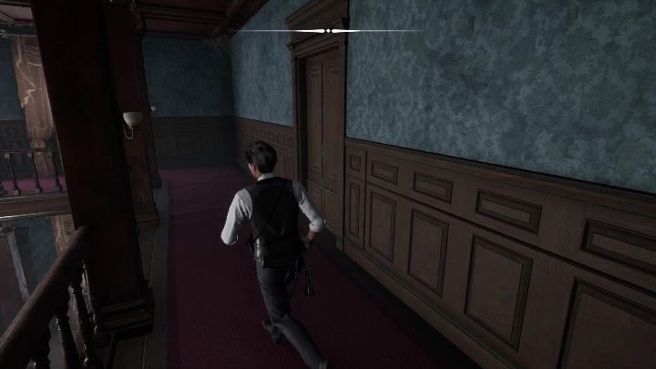 Drugie drzwi po lewej stronie, prowadzą do waszego starego pokoju - Sherlock Holmes Chapter One: Matczyna miłość, pokój Sherlocka - solucja - Sherlock Holmes Chapter One - poradnik do gry