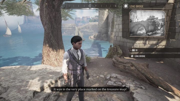 Dokładna lokalizacja: Ten skarb znajdziecie pod mostem łączącym Scaladio i Old City - Sherlock Holmes Chapter One: Skarby - lista wszystkich - Sherlock Holmes Chapter One - poradnik do gry