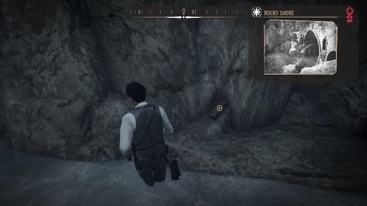 Dokładna lokalizacja: Aby dostać się do tego skarbu musicie zejść na brzeg, a następnie poruszać się wzdłuż skał - Sherlock Holmes Chapter One: Skarby - lista wszystkich - Sherlock Holmes Chapter One - poradnik do gry