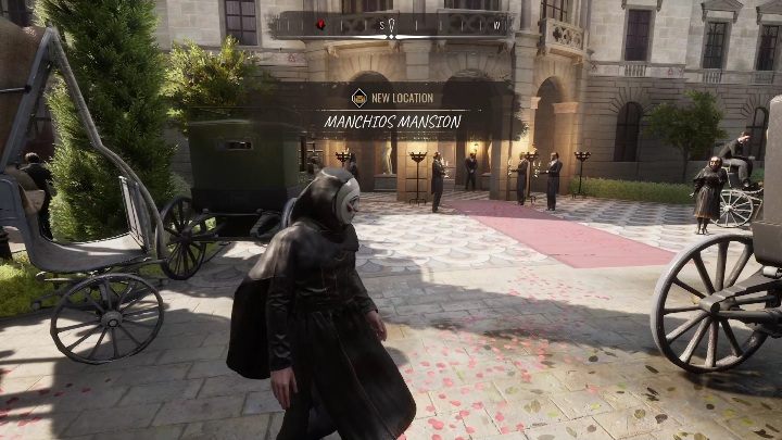 Rezydencja mieści się w północnej części Grand Saray - Sherlock Holmes Chapter One: Ofiarne jagnię, Rezydencja - solucja - Sherlock Holmes Chapter One - poradnik do gry