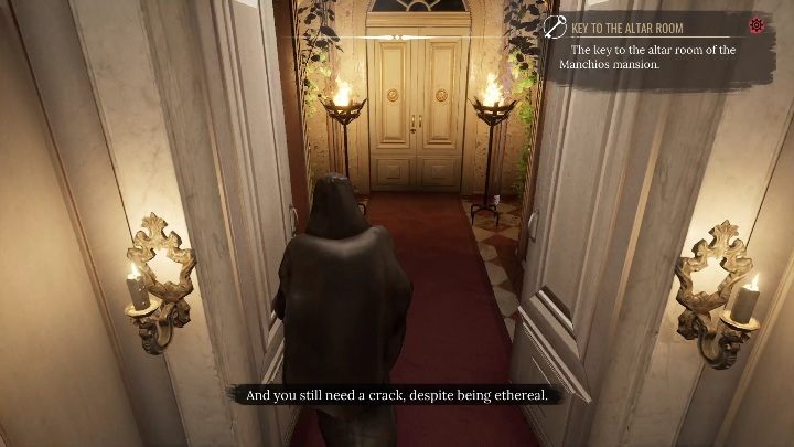 Czas skorzystać z klucza i udać się za białe drzwi - Sherlock Holmes Chapter One: Ofiarne jagnię, Rezydencja - solucja - Sherlock Holmes Chapter One - poradnik do gry