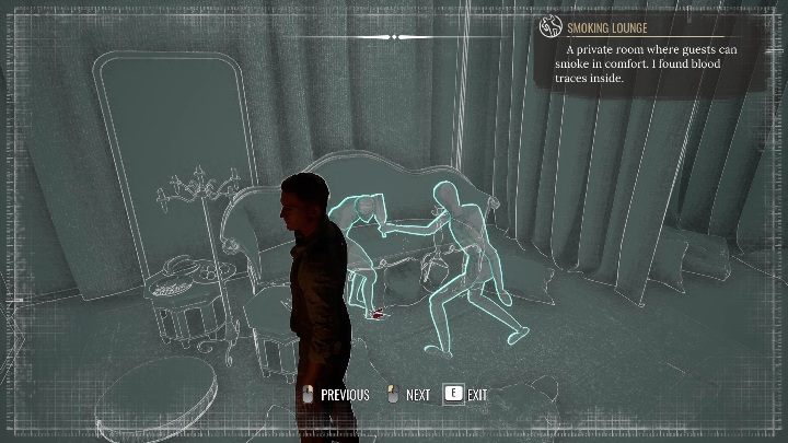 Następnie przesuńcie się na palarnię - Sherlock Holmes Chapter One: Ofiarne jagnię, Rezydencja - solucja - Sherlock Holmes Chapter One - poradnik do gry