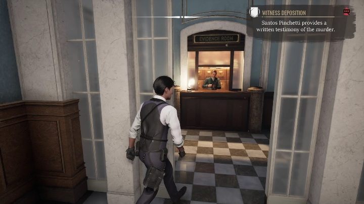 2 - Sherlock Holmes Chapter One: Ofiarne jagnię, Posterunek policji - solucja - Sherlock Holmes Chapter One - poradnik do gry