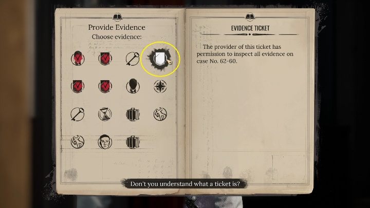 Po rozmowie z policjantem czas udać się po dowody - Sherlock Holmes Chapter One: Ofiarne jagnię, Posterunek policji - solucja - Sherlock Holmes Chapter One - poradnik do gry