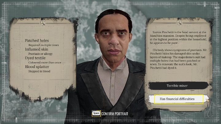 Po krótkiej rozmowie przyjrzyjcie się mężczyźnie - Sherlock Holmes Chapter One: Ofiarne jagnię, Posterunek policji - solucja - Sherlock Holmes Chapter One - poradnik do gry