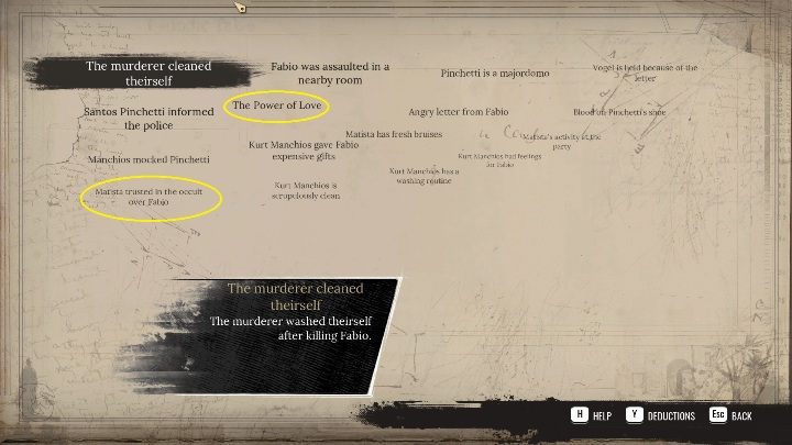 Następne fakty dotyczą kobiety, która jest jedną z podejrzanych - Sherlock Holmes Chapter One: Ofiarne jagnię, Posterunek policji - solucja - Sherlock Holmes Chapter One - poradnik do gry