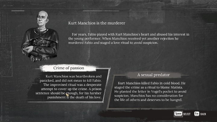 Po zebraniu wszystkich dowodów i połączeniu wszystkich faktów w pałacu umysłu, czas wydać wyrok - Sherlock Holmes Chapter One: Ofiarne jagnię, Posterunek policji - solucja - Sherlock Holmes Chapter One - poradnik do gry