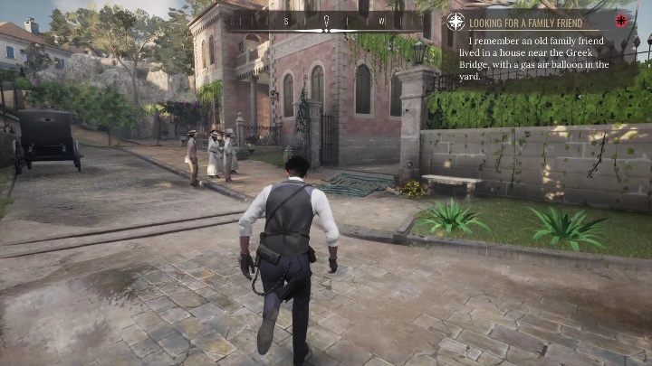 Po zakończeniu zadań w pokoju Sherlocka czas udać się do rezydencji sąsiadów - Sherlock Holmes Chapter One: Pozłacana klatka, miejsce zbrodni - solucja - Sherlock Holmes Chapter One - poradnik do gry