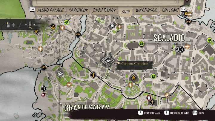 2 - Sherlock Holmes Chapter One: Pozłacana klatka, miejsce zbrodni - solucja - Sherlock Holmes Chapter One - poradnik do gry