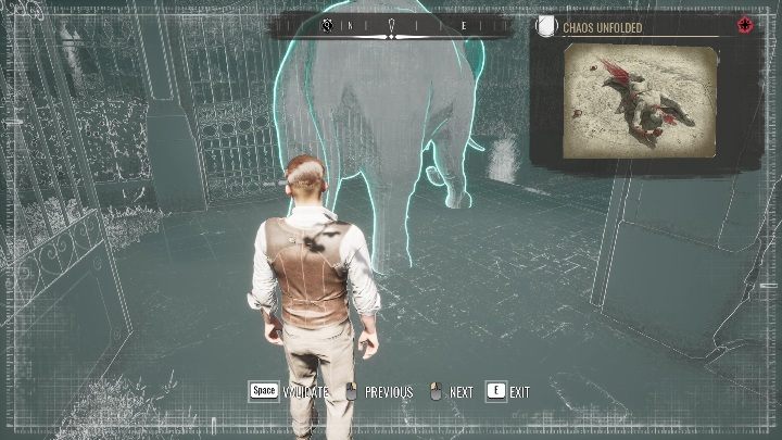 4 - Sherlock Holmes Chapter One: Pozłacana klatka, miejsce zbrodni - solucja - Sherlock Holmes Chapter One - poradnik do gry