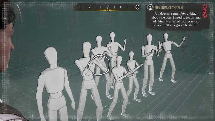 Waszą uwagę zwróci klaszczący tłum, który był zachwycony dziecięcym przedstawieniem - Sherlock Holmes Chapter One: Błysk dowcipu - solucja, Cordońskie opowieści - Sherlock Holmes Chapter One - poradnik do gry