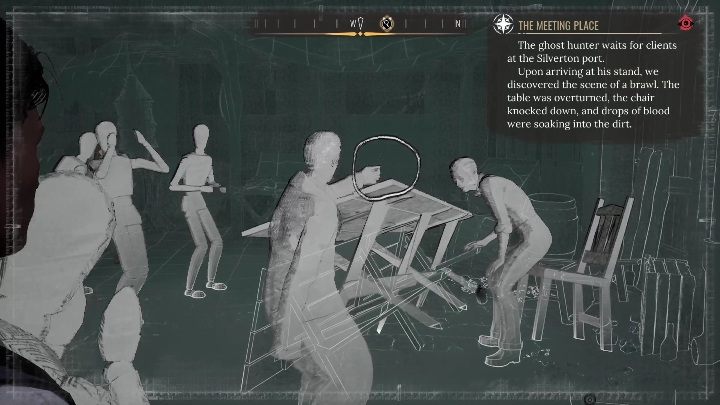 Waszym zadaniem jest przyjrzenie się całej sytuacji, która miała tam miejsce - Sherlock Holmes Chapter One: Łowca duchów - solucja, Cordońskie opowieści - Sherlock Holmes Chapter One - poradnik do gry