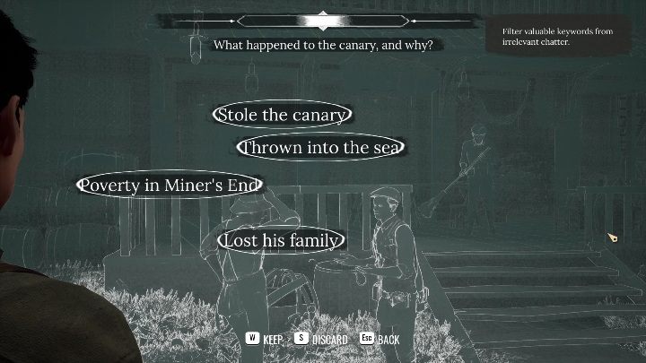 Poprawne informacje do zatwierdzenia to - Sherlock Holmes Chapter One: Już po ptakach - solucja, Cordońskie opowieści - Sherlock Holmes Chapter One - poradnik do gry