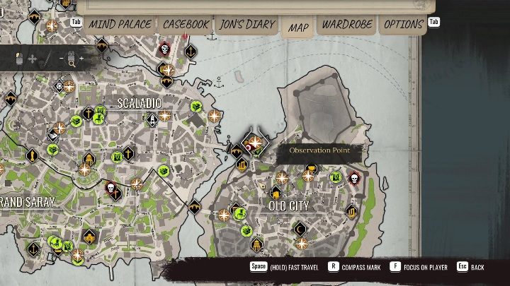 Lokalizacja: bar w północnej części Old City - Sherlock Holmes Chapter One: Pal z nożami - solucja, Cordońskie opowieści - Sherlock Holmes Chapter One - poradnik do gry