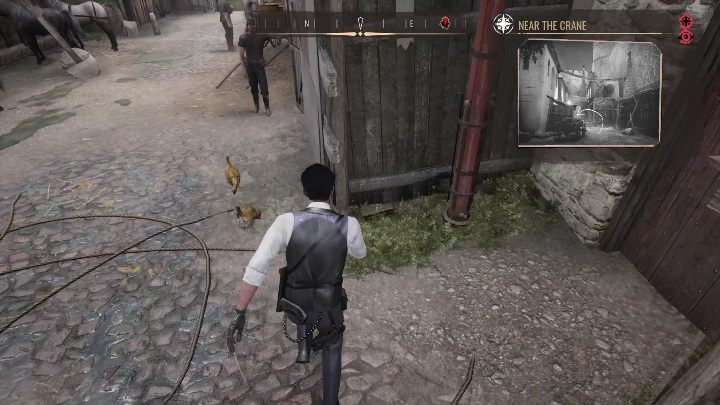 Dokładna lokalizacja: Pierwszy skarb znajdziecie na ulicy w Old City - Sherlock Holmes Chapter One: Wyspa skarbó, etap 3 - solucja, opis przejścia - Sherlock Holmes Chapter One - poradnik do gry