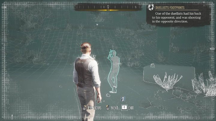 Następnie zbliżcie się do miejsca oznaczonego numerem 2 - Sherlock Holmes Chapter One: Poza kątem oka - solucja, Pozostałe sprawy - Sherlock Holmes Chapter One - poradnik do gry