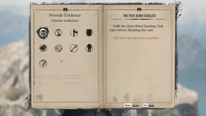 Po zbadaniu wszystkich dowodów, udajcie się do mężczyzny z zakładu pogrzebowego i wypytajcie go o wszystko - Sherlock Holmes Chapter One: Poza kątem oka - solucja, Pozostałe sprawy - Sherlock Holmes Chapter One - poradnik do gry