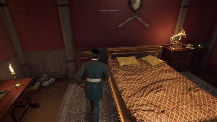 Ostatnią rzeczą będzie sprawdzenie pudła po drugiej stronie łóżka - Sherlock Holmes Chapter One: Poza kątem oka - solucja, Pozostałe sprawy - Sherlock Holmes Chapter One - poradnik do gry