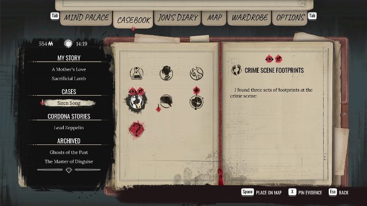 5 - Sherlock Holmes Chapter One: Syreni śpiew - solucja, Pozostałe sprawy - Sherlock Holmes Chapter One - poradnik do gry