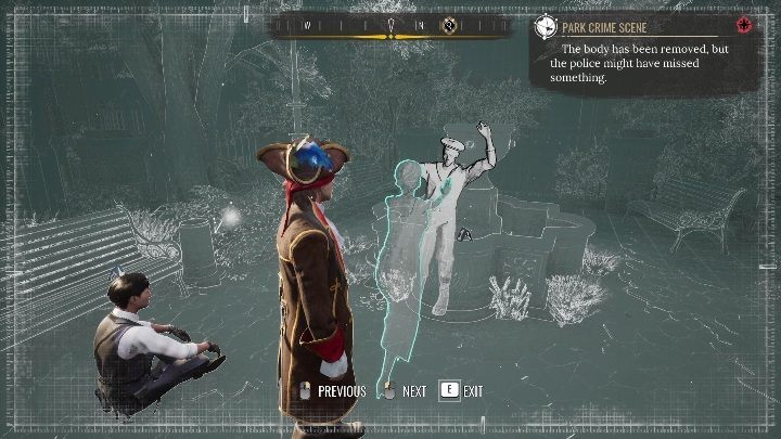 Po zbadaniu wszystkich elementów możecie przeprowadzić rekonstrukcję - Sherlock Holmes Chapter One: Syreni śpiew - solucja, Pozostałe sprawy - Sherlock Holmes Chapter One - poradnik do gry