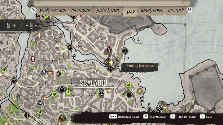 Czas wrócić do baru, w którym zaczęła się cała misja - Sherlock Holmes Chapter One: Syreni śpiew - solucja, Pozostałe sprawy - Sherlock Holmes Chapter One - poradnik do gry