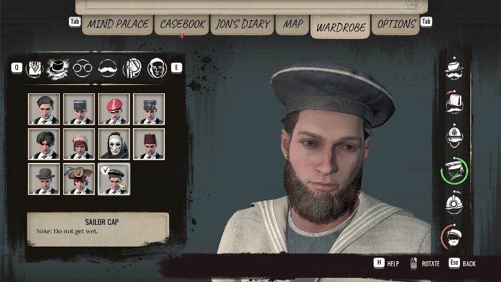 Przed wejście do środka musicie się przebrać - Sherlock Holmes Chapter One: Syreni śpiew - solucja, Pozostałe sprawy - Sherlock Holmes Chapter One - poradnik do gry