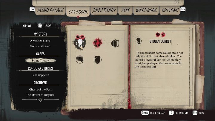 Ponownie zmieńcie zadanie w teczce - Sherlock Holmes Chapter One: Teoria strun - solucja, Pozostałe sprawy - Sherlock Holmes Chapter One - poradnik do gry