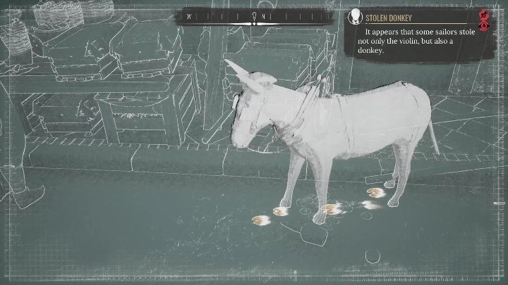 Po otrzymaniu wszystkich informacji, użyjcie trybu koncentracji - Sherlock Holmes Chapter One: Teoria strun - solucja, Pozostałe sprawy - Sherlock Holmes Chapter One - poradnik do gry