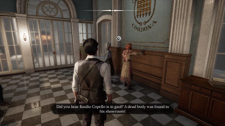 Misja rozpocznie się na komisariacie policji w Scaladio - Sherlock Holmes Chapter One: Żelazna trumna - solucja, Pozostałe sprawy - Sherlock Holmes Chapter One - poradnik do gry