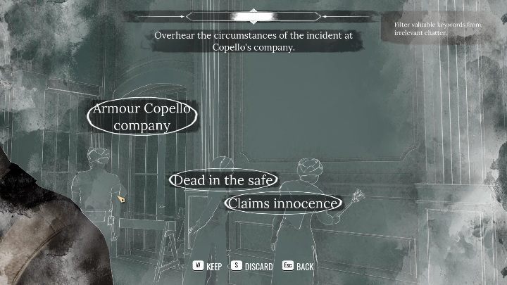 Waszym zadaniem jest podsłuchanie rozmowy dwóch kobiet - Sherlock Holmes Chapter One: Żelazna trumna - solucja, Pozostałe sprawy - Sherlock Holmes Chapter One - poradnik do gry