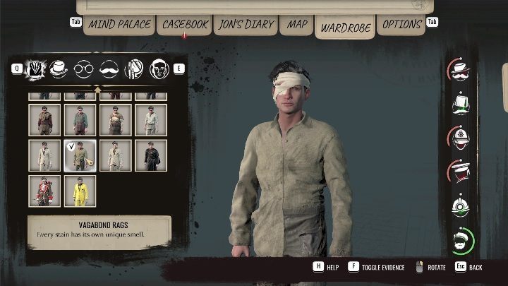 Po zyskaniu informacji o żebrakach, należy przebrać się za jednego z nich - Sherlock Holmes Chapter One: Żelazna trumna - solucja, Pozostałe sprawy - Sherlock Holmes Chapter One - poradnik do gry