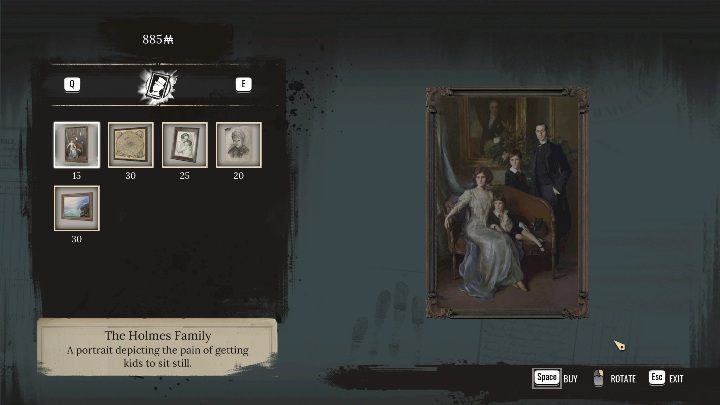 Całkowity koszt przedmiotów: 120 monet - Sherlock Holmes Chapter One: Przygoda w pustym domu - solucja, opis przejścia - Sherlock Holmes Chapter One - poradnik do gry